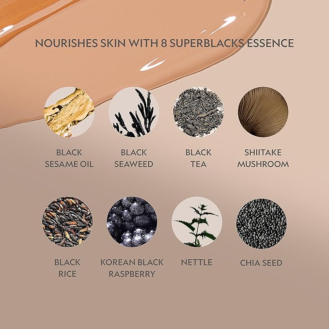 YENSA Serum Foundation Makeup - Super Silk Full Coverage Foundation Enriched with Peptides, Vitamin C & Ferulic Acid to Help Reduce Fine Lines, Wrinkles & Dark Circles - Light Medium 1 (1 oz)