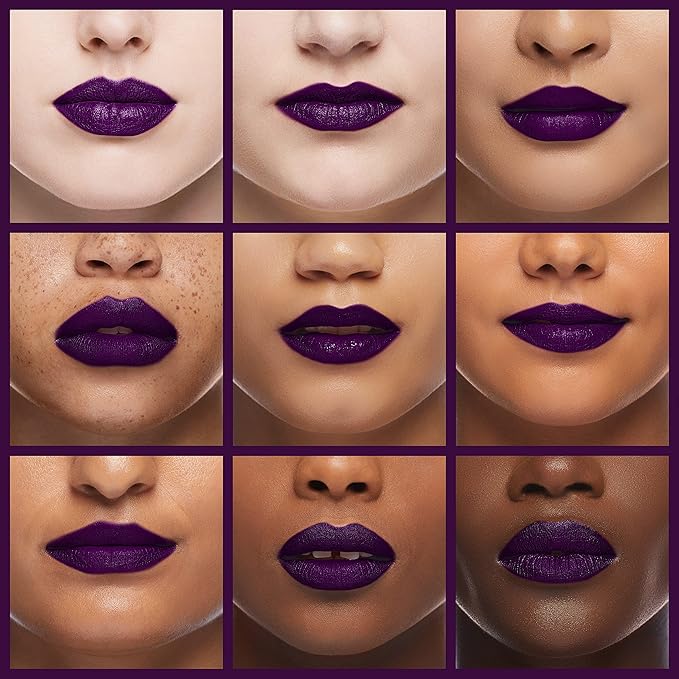 Amy's Diary 2Pcs Dark Purple Lip Liner and Lipstick Matte Makeup Set, Darkest Eggplant Plum 24H With Liner Set, Matt Liquid Long Lasting Mate Dark Berry (#20)