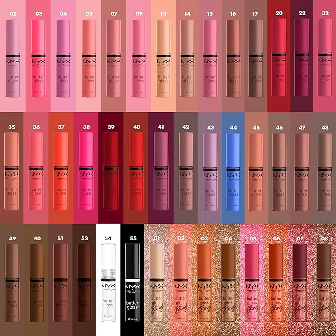 NYX PROFESSIONAL MAKEUP Butter Gloss, Non-Sticky Lip Gloss - Vanilla Cream Pie (Mauve)