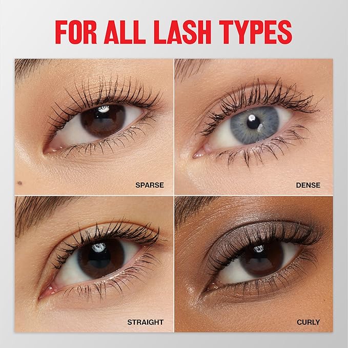 Revlon ColorStay Full Time Volumizing Mascara, 24 Hour Wear, Smudge-Proof, Non-Clumping, Flake-Free, Stocking Stuffer for Her, 401 Blackest Black