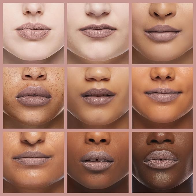 Oulac Matte Liquid Pink Lipstick for Women, Pink Nude Long Lasting Lipstick, Waterproof Lip Stain, No Transfer, Creamy High Pigmented Formula with Vitamin E, Vegan & Cruelty-Free M19