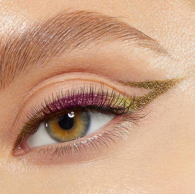 ColourPop Crème Gel Waterproof Chrome Eyeliner - 18HR Wear, Ultra-Pigmented Eyeliner Pencil with Matte & Metallic Finishes - Smudge-Proof, Vegan & Cruelty-Free - Pixie (0.01 oz)