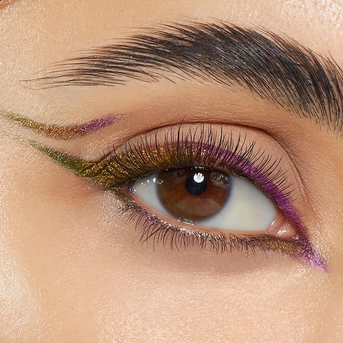 ColourPop BFF Crème Gel Waterproof Chrome Eyeliner Kit - 18HR Wear, Ultra-Pigmented Eyeliner Pencil with Matte & Metallic Finishes - Includes Shades Wild Idea, Ventura Blvd & Actin' Up (3 Count)