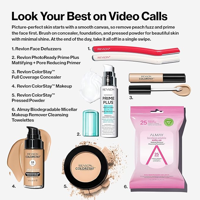 Revlon Liquid Foundation, ColorStay Face Makeup for Combination & Oily Skin, SPF 15, Medium-Full Coverage with Matte Finish, Walnut (500), 1.0 oz