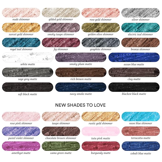 Julep When Pencil Met Gel Sharpenable Multi-Use Longwear Eyeliner Pencil - Rose Gold Shimmer - Transfer-Proof - High Performance Liner
