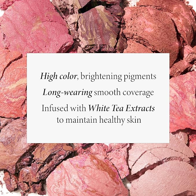 LAURA GELLER NEW YORK Baked Blush-n-Brighten Marbleized Blush for Cheeks - Pink Buttercream - Natural Finish - Buildable Color