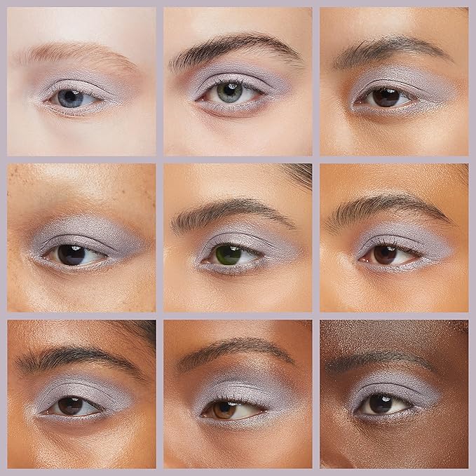 Lauren Brooke Cosmetiques Cream Eyeshadow | Natural Organic Eye Makeup, Richly Pigmented Creme Eyeshadow For Women (Wisteria (Shimmer))