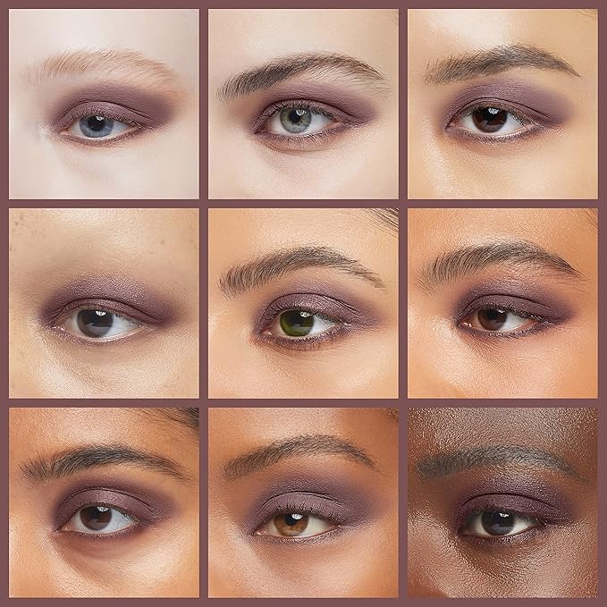Lauren Brooke Cosmetiques Cream Eyeshadow | Natural Organic Eye Makeup, Richly Pigmented Creme Eyeshadow For Women (Plum Fairy (Matte))